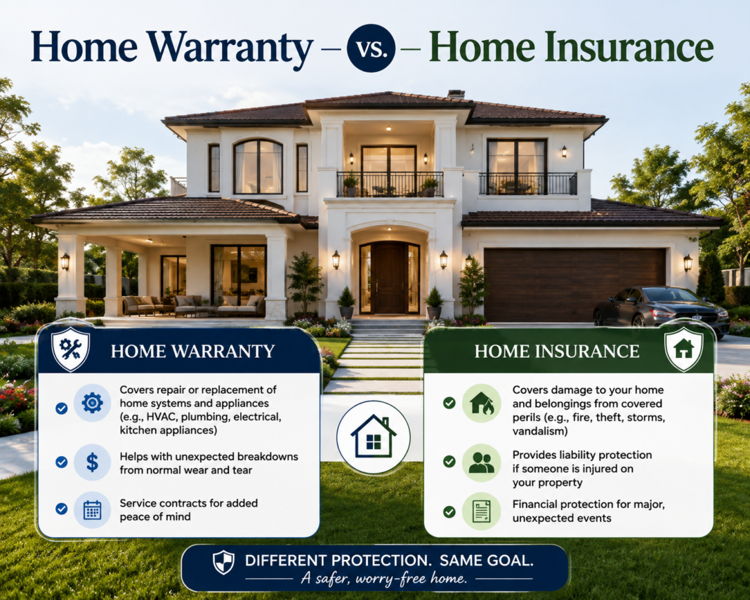 Home Warranty vs Homeowners Insurance Home Warranty vs Homeowners Insurance